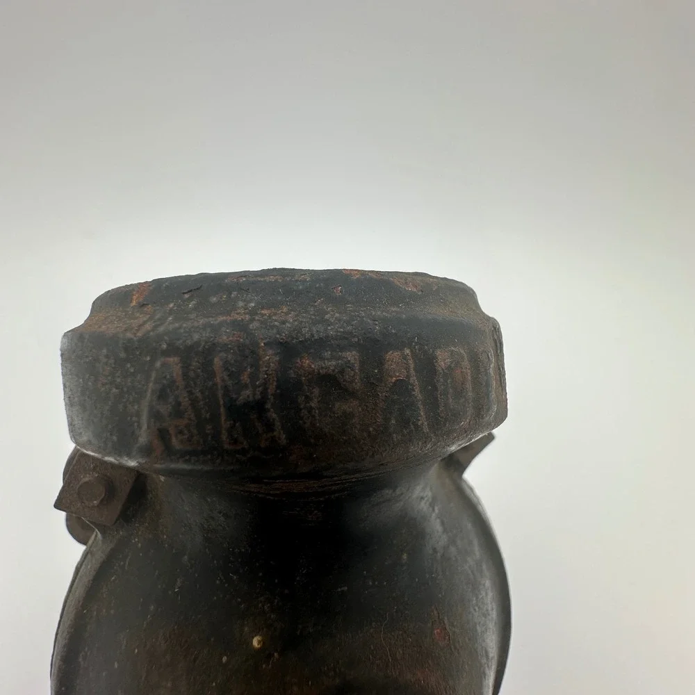 Vintage Arcade Cast Iron Wall Mount Coffee Grinder Base Antique Restoration Part